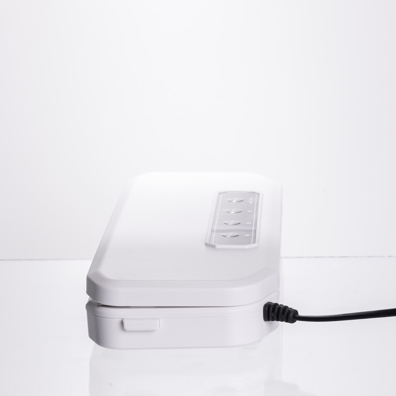 Вакууматор побутовий для сухих та вологих продуктів 400 Вт 4 режими роботи + 10 пакетів Білий HP-11-17W - Зображення 4