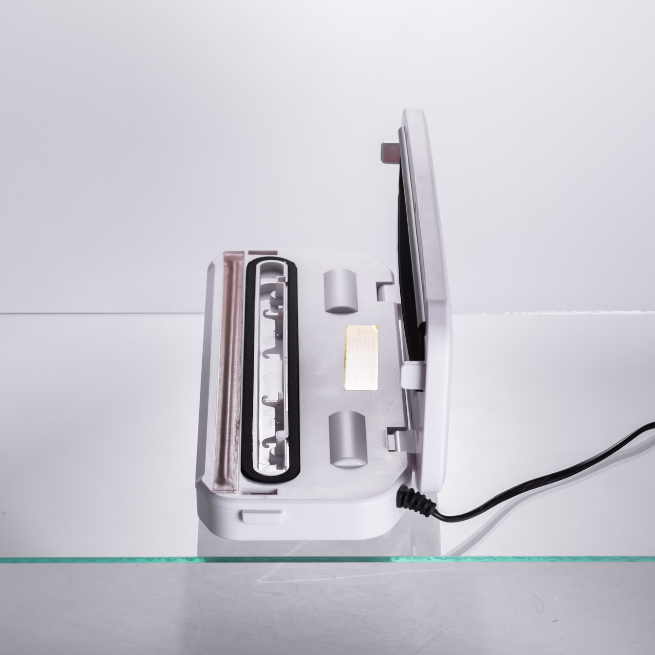 Вакууматор побутовий для сухих та вологих продуктів 400 Вт 4 режими роботи + 10 пакетів Білий HP-11-17W - Зображення 10