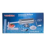 Шприц для ковбаси ручний 8×25 см горизонтальний ковбасний шприц 1,5 л для фаршу 3 насадки 16788-1 - Зображення 8