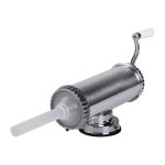 Шприц для ковбаси ручний 8×25 см горизонтальний ковбасний шприц 1,5 л для фаршу 3 насадки 16788-1 - Зображення 3