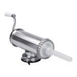 Шприц для ковбаси ручний 8×25 см горизонтальний ковбасний шприц 1,5 л для фаршу 3 насадки 16788-1 - Зображення 6