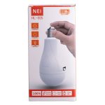 Аварійна лампочка на акумуляторах E27 зі знімною кришкою - електролампочка з акумулятором HP-5-31 - Зображення 5