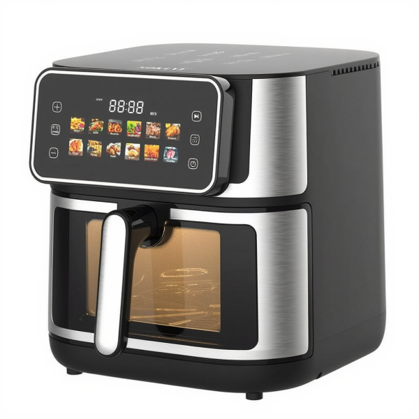 Електричний аерогриль Sokany 8 літрів з сенсорною панеллю 2000 Вт – мультипіч для здорового приготування SK-10118