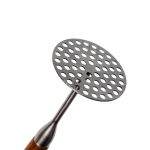 Картоплем'ялка для пюре 26 (см) толкушка для картоплі з нержавіючої сталі з дерев'яною ручкою HP-8-59 - Зображення 3