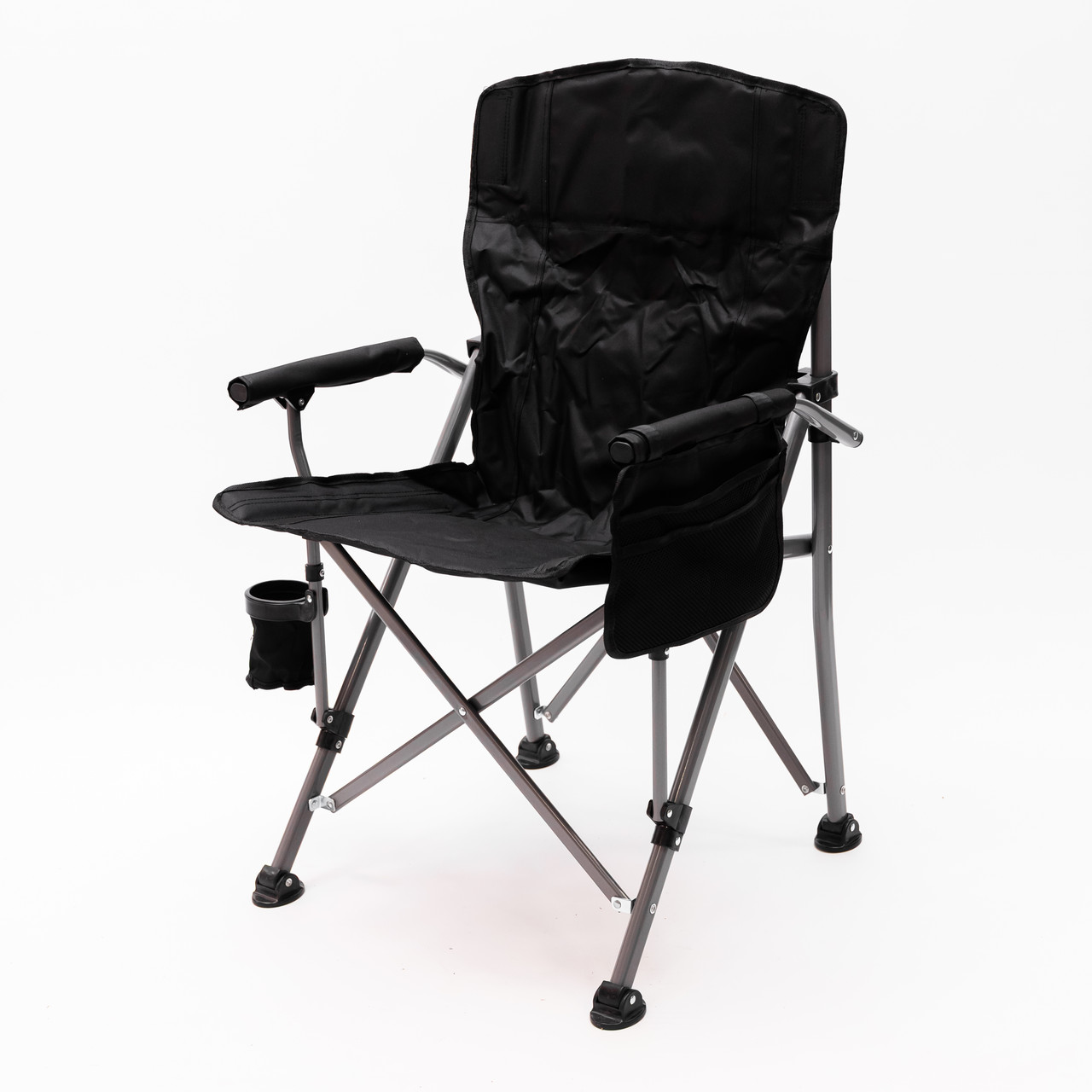 Крісло для риболовлі розкладне туристичне складане для відпочинку на природу SJ-0019B - Зображення 4