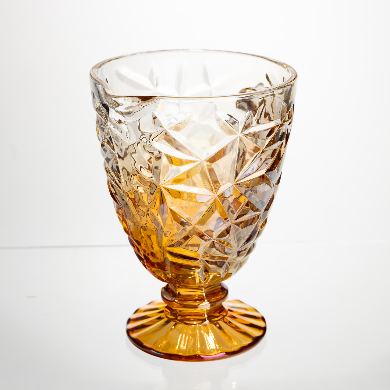 Глечик скляний для компоту 1,2 л ребристий фігурний Yiwu HP-19-187 - Зображення 2