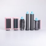 Мультистайлер для волосся Airwrap Complete Long 6 насадок, блакитний X9PBL - Зображення 2
