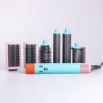 Мультистайлер для волосся Airwrap Complete Long 6 насадок, блакитний X9PBL - Зображення 3