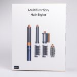 Мультистайлер для волосся Airwrap Complete Long з 6 насадками, синій X9BL - Зображення 9
