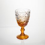 Набір келихів для вина 6 штук 340 мл на ніжці скляні Yiwu HP-19-189 - Зображення 2