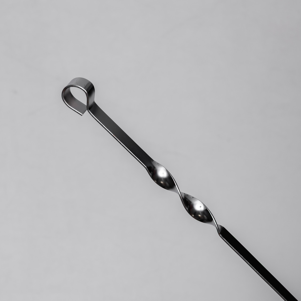 Набір шампурів 6 штук із нержавіючої сталі 60х1.5 см BQ-23 - Зображення 2