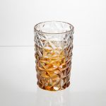Набір скляних стаканів 6 штук 350 мл Золотистий Yiwu HP-19-191 - Зображення 2