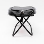 Стілець туристичний розкладний з чохлом 33х26х33 см стільчик похідний Табурет для кемпінгу SJ-0131 - Зображення 3