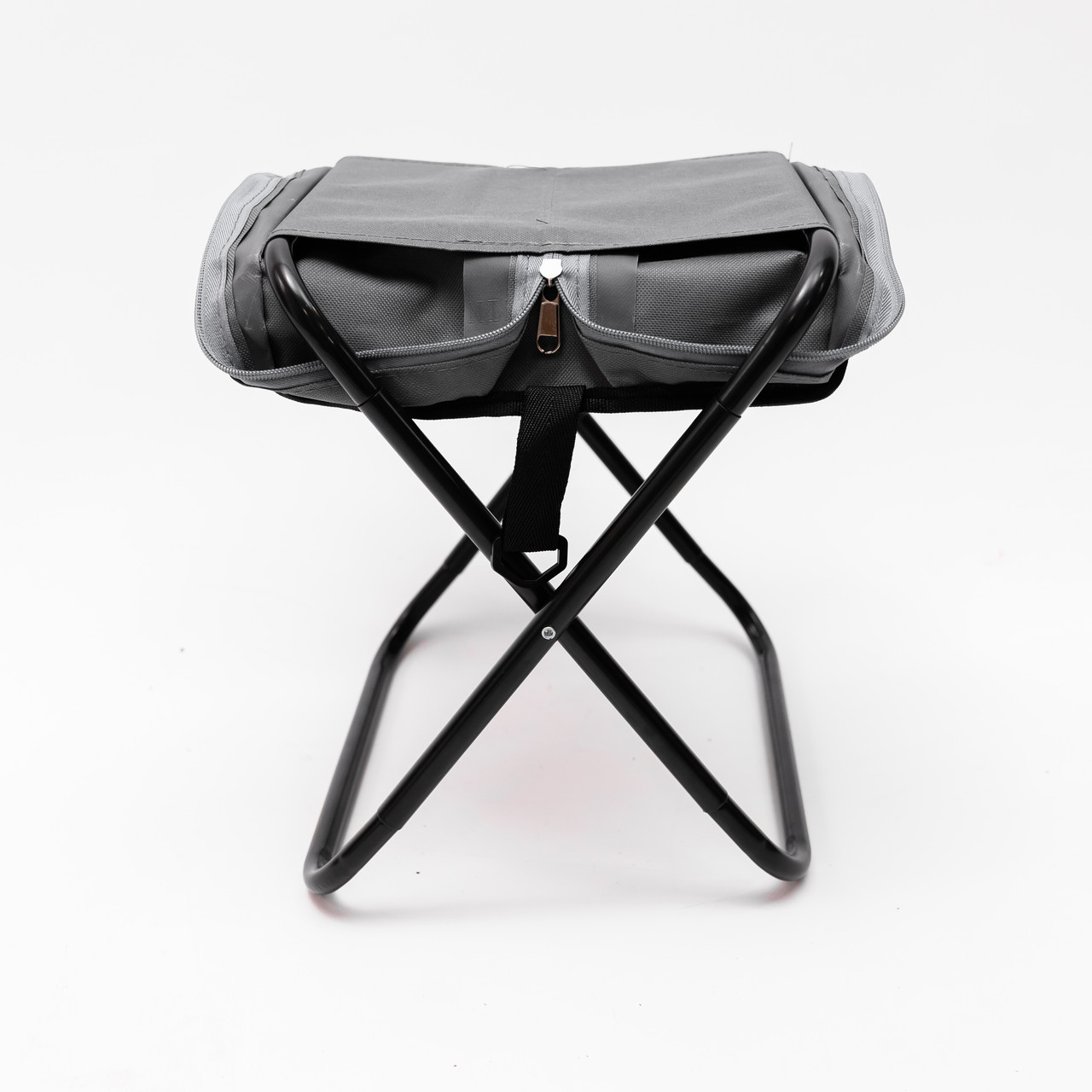 Стілець туристичний розкладний з чохлом 33х26х33 см стільчик похідний Табурет для кемпінгу SJ-0131 - Зображення 3