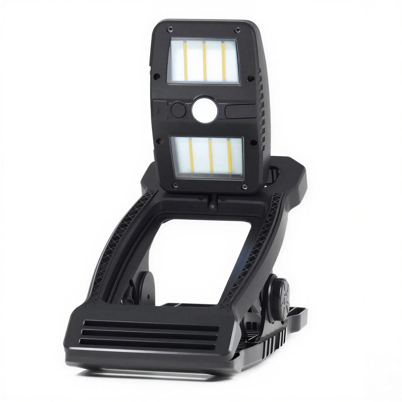 Світильник переносний на кліпсі 6 LED з датчиком руху та сонячною панеллю ліхтар туристичний для намету HP-L-21 - Зображення 1