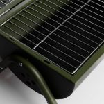 Вугільний гриль двосторонній портативний з решіткою 38x25x35 см зелений BQ-2 - Зображення 3