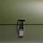 Вугільний гриль двосторонній портативний з решіткою 38x25x35 см зелений BQ-2 - Зображення 8