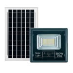 Вуличний LED ліхтар прожектор світлодіодний вуличний 418 LED 500 Вт із сонячною панеллю HP-5-77