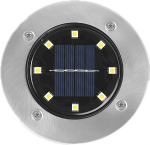 Вуличний світильник ґрунтовий 8 LED із сонячною панеллю 4 штуки в наборі автономний ліхтар для саду світлодіодний HP-L-1 - Зображення 3