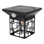 Вуличний світильник підвісний 1 LED з датчиком руху ліхтар туристичний для намету HP-L-15