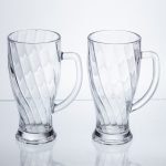 Набір скляних кухлів для пива Glass Mug, 2 шт, по 420 мл HP-17-59 - Зображення 4
