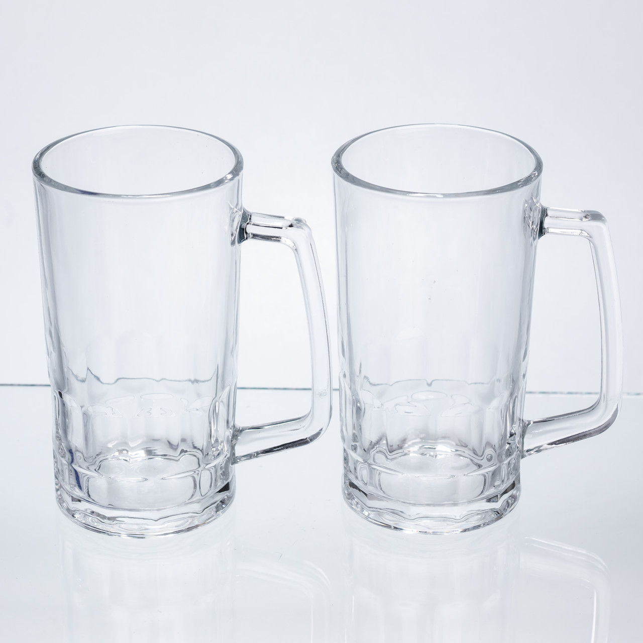 Набір скляних кухлів для пива Patterned Stein, 2 шт. по 530 мл HP-17-61 - Зображення 3