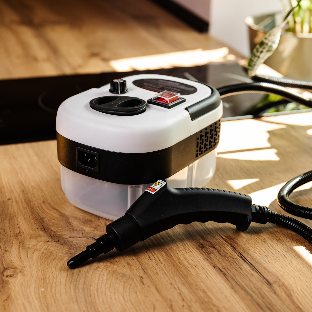 Ручний пароочисник Steam Cleaner 2500 Вт з баком 1,2л HP-SC-002-white - Зображення 2