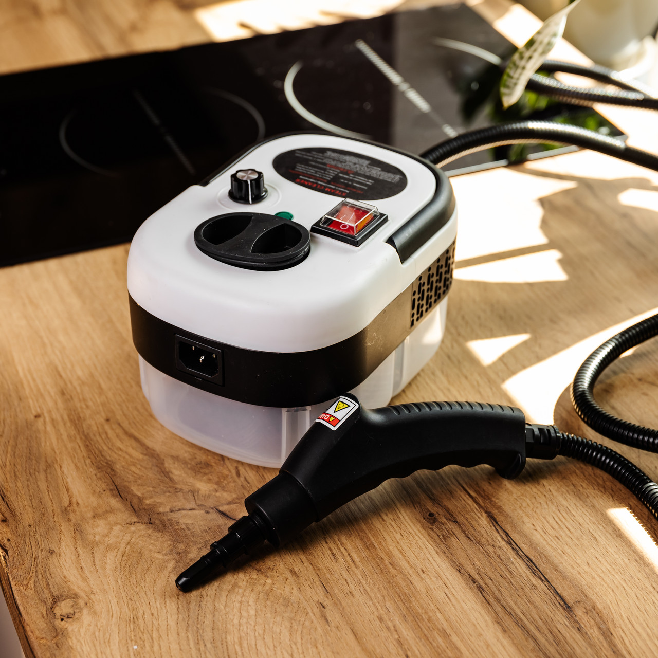 Ручний пароочисник Steam Cleaner 2500 Вт з баком 1,2л HP-SC-002-white - Зображення 3