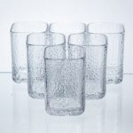 Набір склянок для напоїв Frozen Cube, 6 штук, 195 мл, HP-17-41