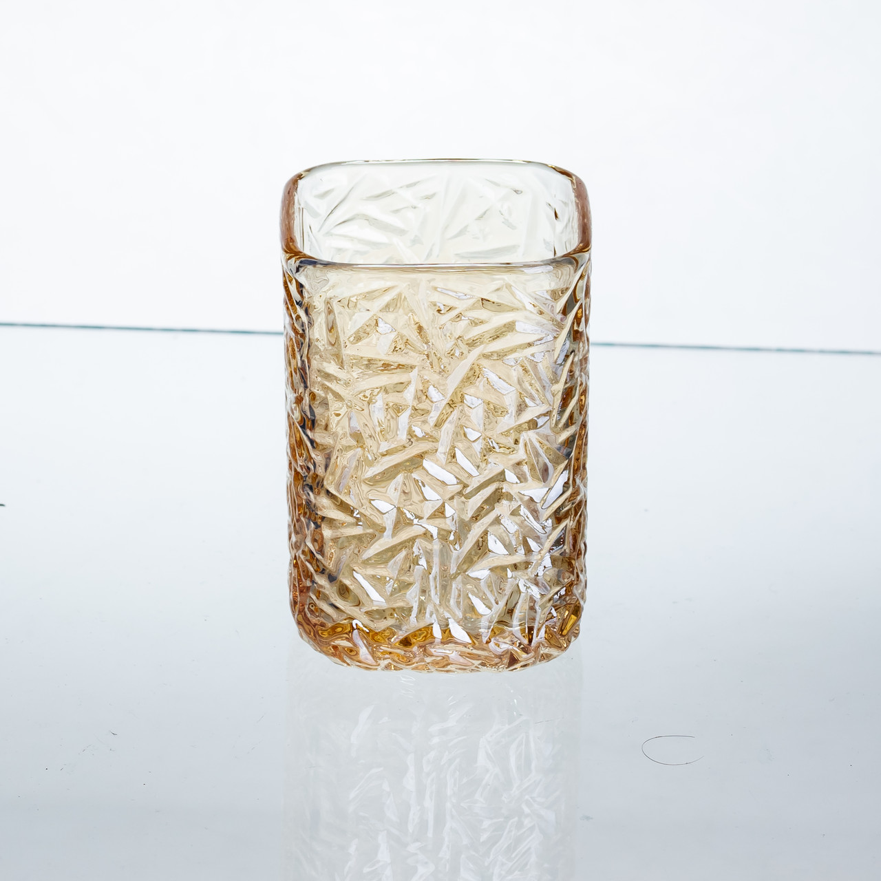 Набір склянок для напоїв Matrix Glass (12 штук, 195 мл, коричневий, HP-17-44) - Зображення 3