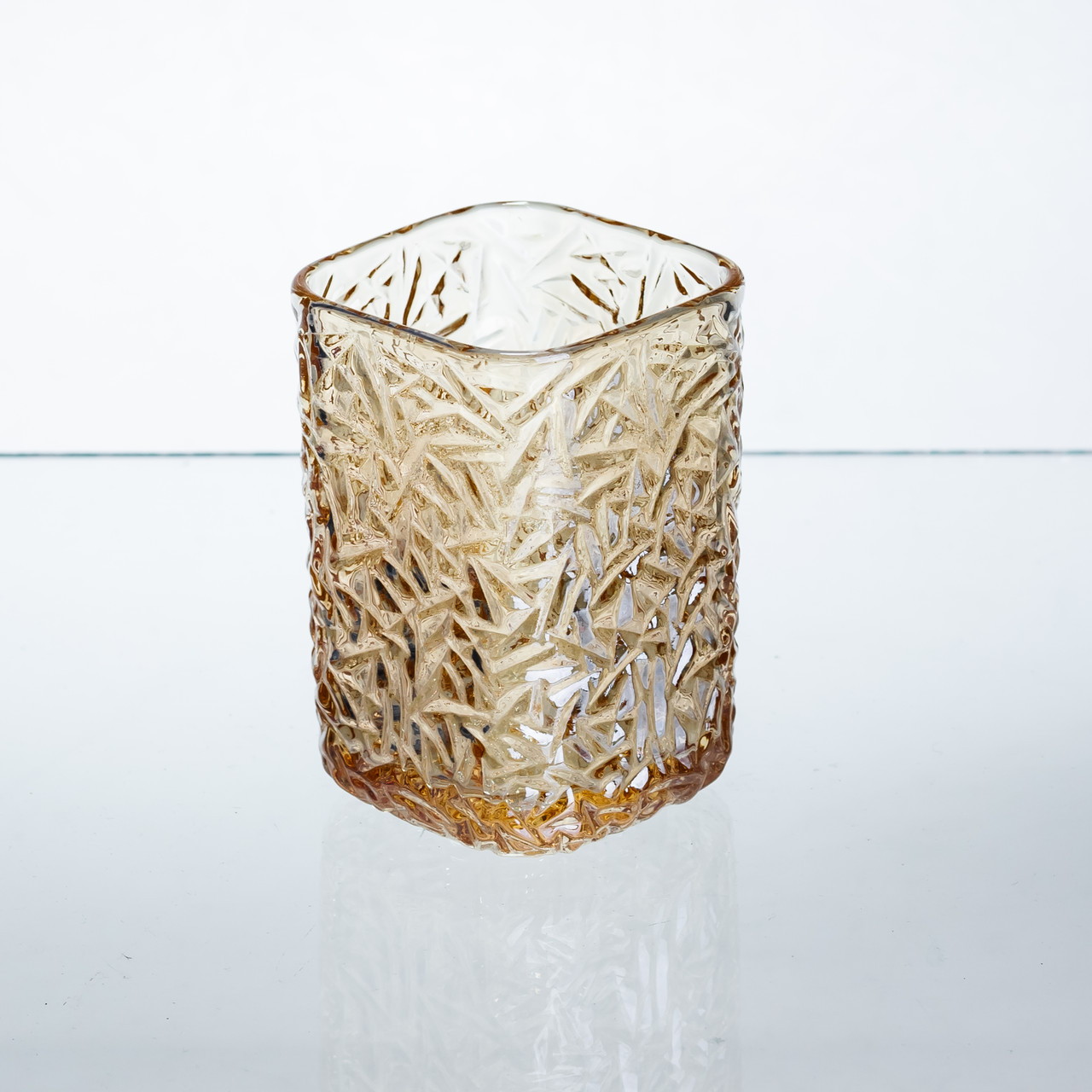 Набір склянок для напоїв Matrix Glass (12 штук, 195 мл, коричневий, HP-17-44) - Зображення 4