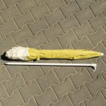 Кемпінгова парасолька 150 см зелена - надійний захист від дощу та сонця HP-JW-4 - Зображення 5