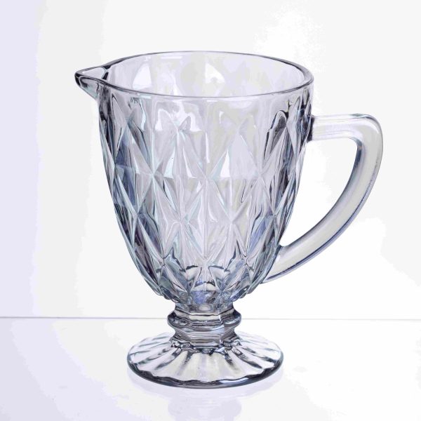 Глечик для напоїв Diamond Blue, скляний, 1 літр, HP-19-273