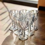 Набір чарок Diamond Blue (6 штук, 40 мл) - прозорі чарки для міцних напоїв і коктейлів - Зображення 3