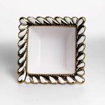 Глибока порцелянова тарілка Tiffany квадратна 15х15х7 см ML2007