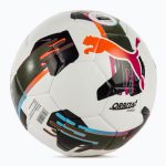 Футбольний м'яч Puma Orbita 4 HYB (FIFA Basic) білий, чорний, болотний Уні 5 - Зображення 2