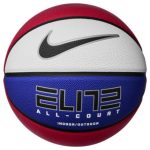 Баскетбольний м'яч Nike ELITE ALL COURT 8P 2.0 DEFLATED білий/синій/червоний, розмір 7 (N.100.4088.619.07)