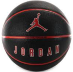 М'яч баскетбольний Nike JORDAN ULTIMATE 2.0 8P DEFLATED BLACK/FIRE RED/WHITE/FIRE RED size 7 - Зображення 2