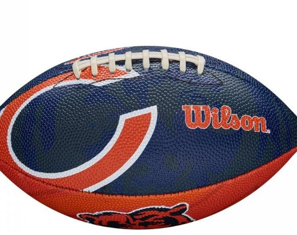 М'яч для американського футболу Wilson NFL JR THROWBACK FB 32 TEAM LOGO FB CH