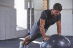 Фітбол Adidas Gymball сірий Уні 75 см - Зображення 5