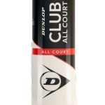 М’ячі для тенісу Dunlop CLUB All Court 3B у пластиковій банці (601629)
