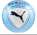 Футбольний м'яч Puma MCFC CULTURE Ball білий, блакитний 5 (084976-11)