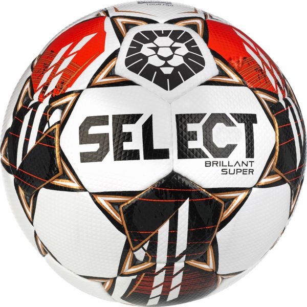 Футбольний м'яч Select BRILLANT SUPER FIFA (HS) v23 білий, червоний Уні 5