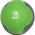 Медбол LiveUp MEDICINE BALL, салатовий/сірий, 4 кг, 216 мм (LS3006F-4)