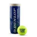 М'ячі для падел тенісу Dunlop FORT PADEL 3PET (601555)