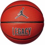 Баскетбольний м'яч NIKE JORDAN LEGACY 2.0 8P DEFLATED AMBER/BLACK/METALLIC SILVER/BLACK, розмір 7
