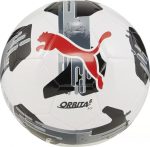 Футбольний м'яч Puma Orbita 6 MS білий, чорний, червоний 5 (084335-02) - Зображення 2