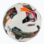 Футбольний м'яч Puma Orbita 3 TB (FIFA Quality) білий, чорний, болотний Уні 5 - Зображення 2