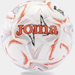 Футбольний м'яч Joma EGEO II, білий-кораловий, розмір 4 (401413.268)
