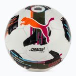 Футбольний м'яч Puma Orbita 4 HYB (FIFA Basic) білий, чорний, болотний Уні 5